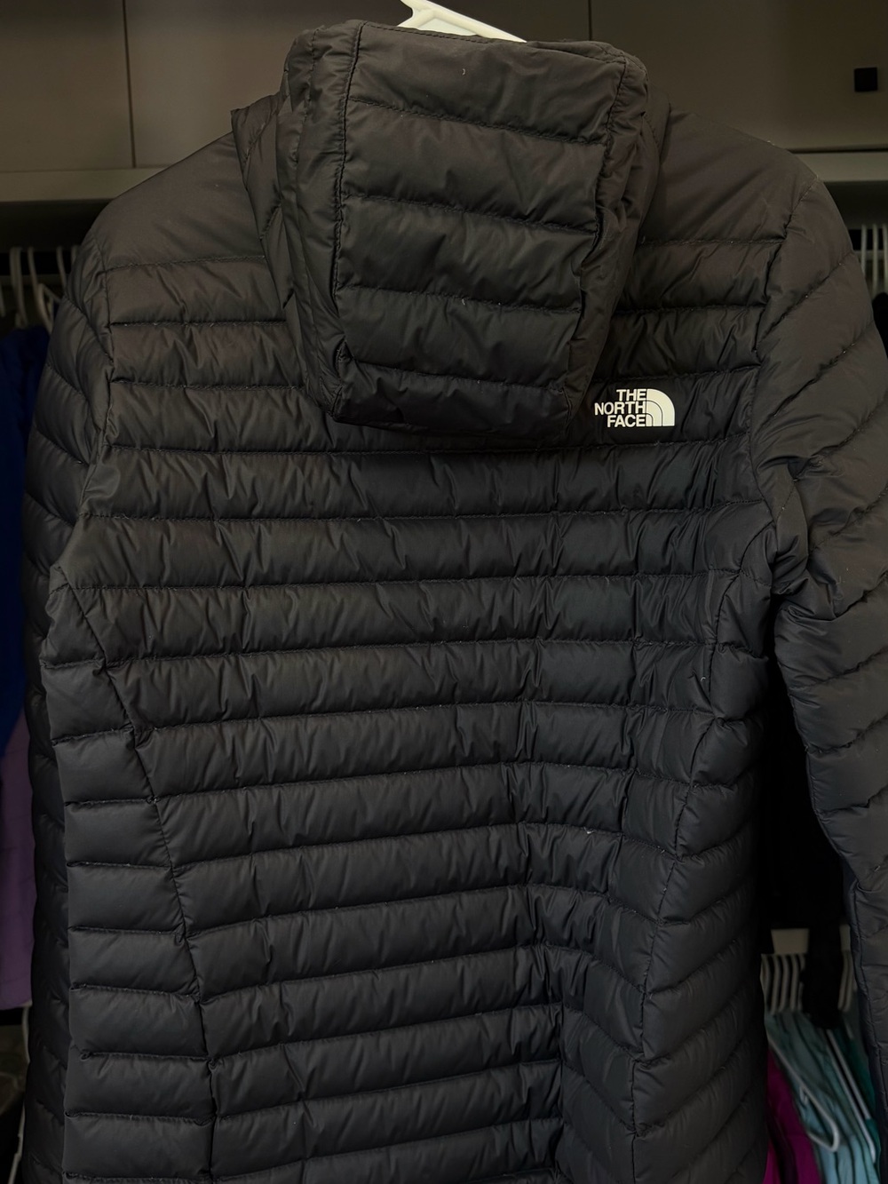 The North Face Black - Women’s Classic Down Hooded Jacket - Picture 7 of 10